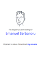 Mobile Screenshot of emanuelserbanoiu.com