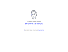 Tablet Screenshot of emanuelserbanoiu.com